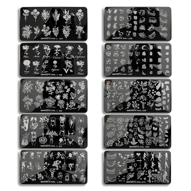 Nail Art Stamping Plate