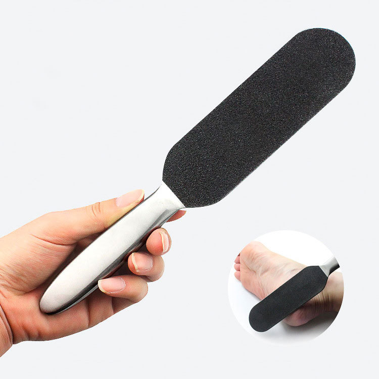 Replaceable Self-Adhesive Sandpaper Metal Foot File Peeling Dead Skin Stainless Steel Foot File