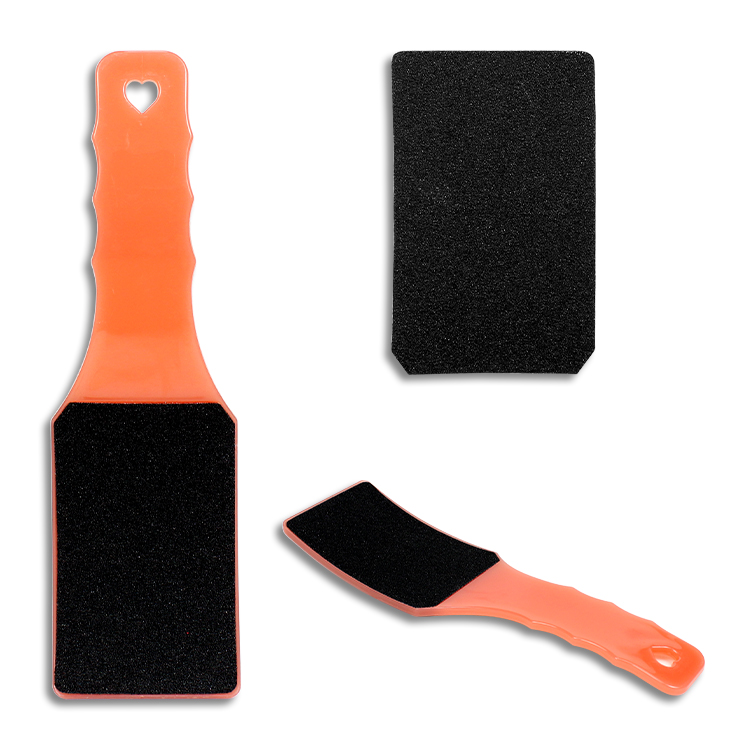 Durable Pedicure skin exfoliating Plastic Foot File Replaceable Foot File Callus Remover