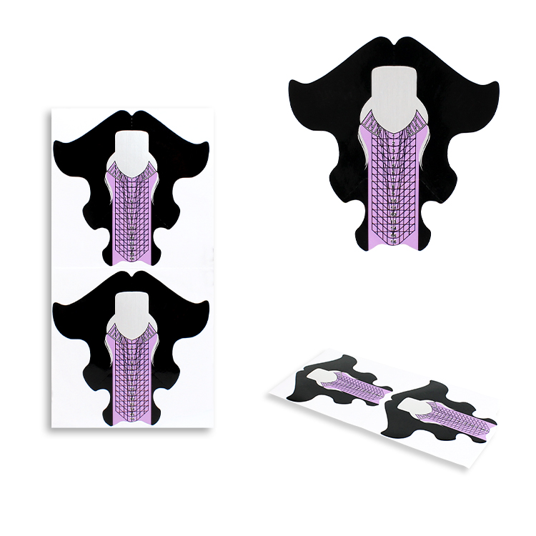 200G/Roll Acrylic Nail Extra Long Form Private Label French Nail Extension Paper Nail Forms