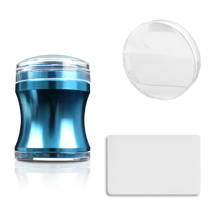 Jelly Silicone Head Manicure Tools Nail Stamper Clear Nail Stamper Image Plate Nail Art Stamper
