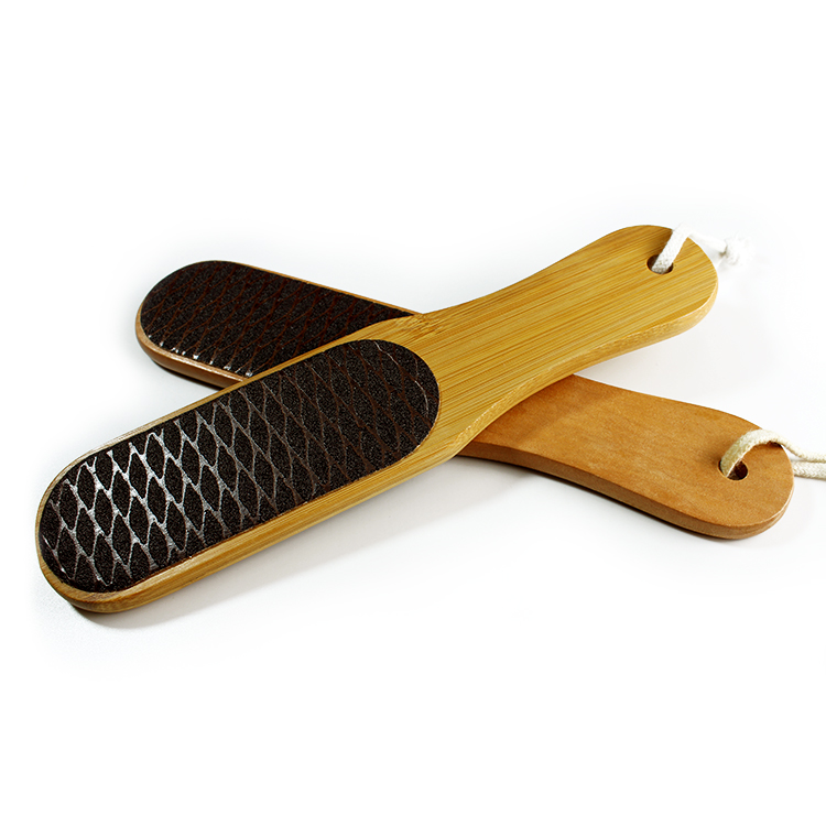 Reusable Wooden Foot File Callus Remove Washable Professional Foot Skin Exfoliating File