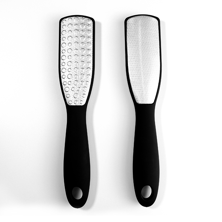 Professional Double Sided Stainless Steel 100/180 Grit Pedicure rasp Durable Foot File Callus Remover